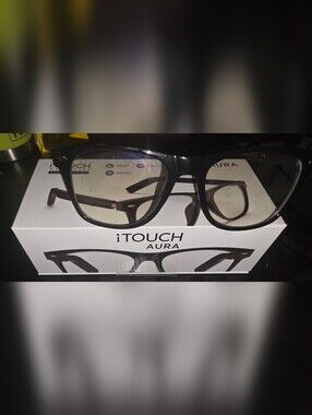 Smart Bluetooth Glasses with Blue Light Protection - Black